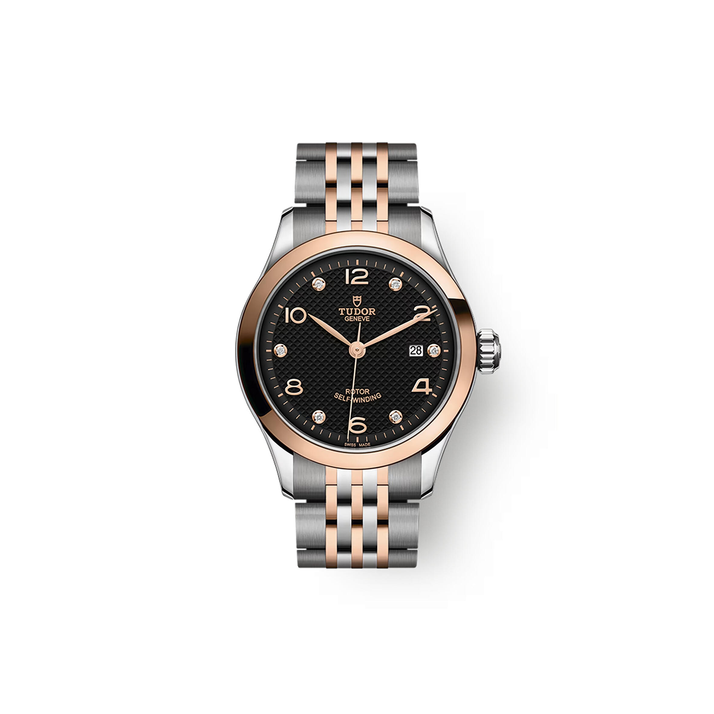 TUDOR 1926 28MM STEEL CASE DIAMOND-SET DIAL M91351-0004